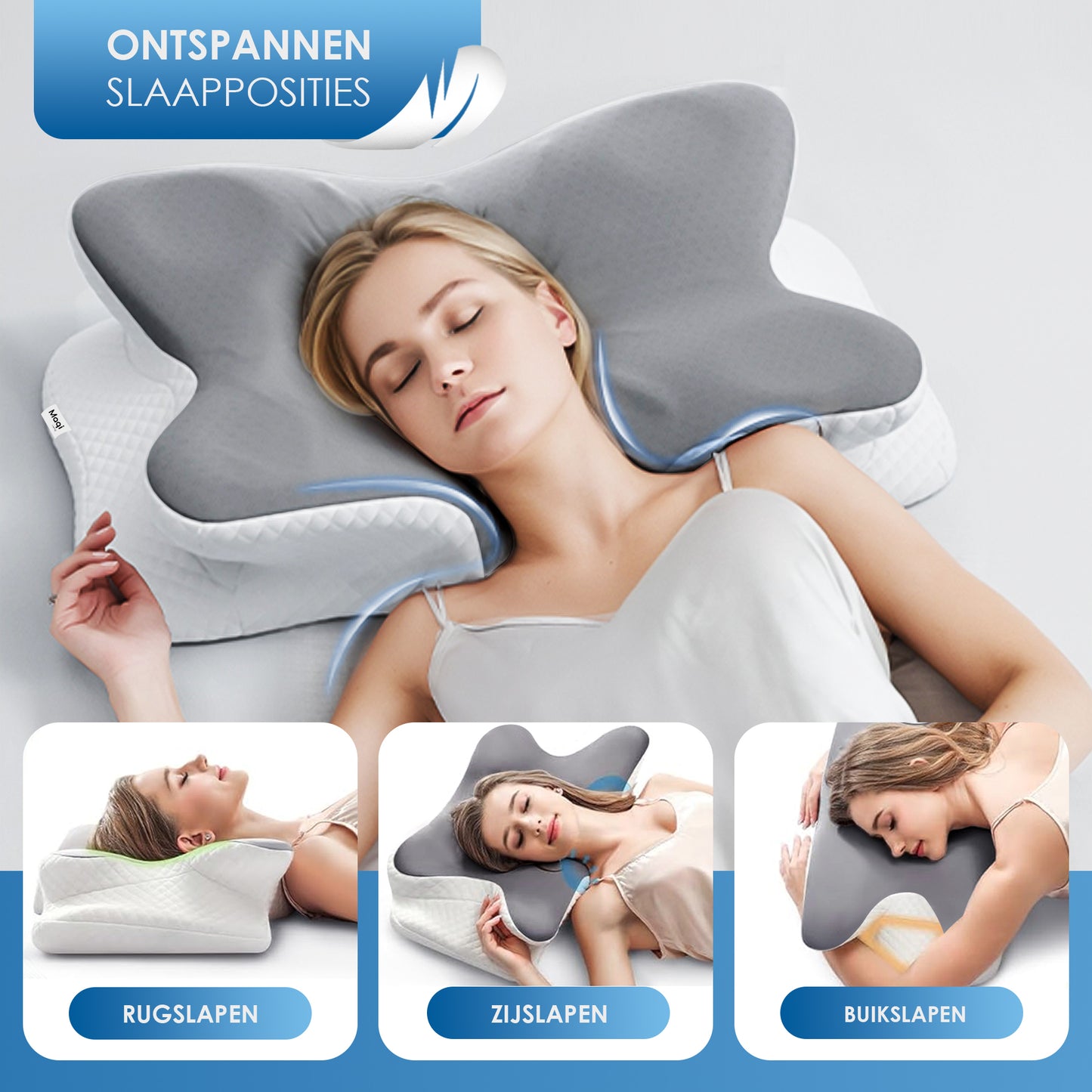 Maqi Living® Ergonomisch Nekkussen